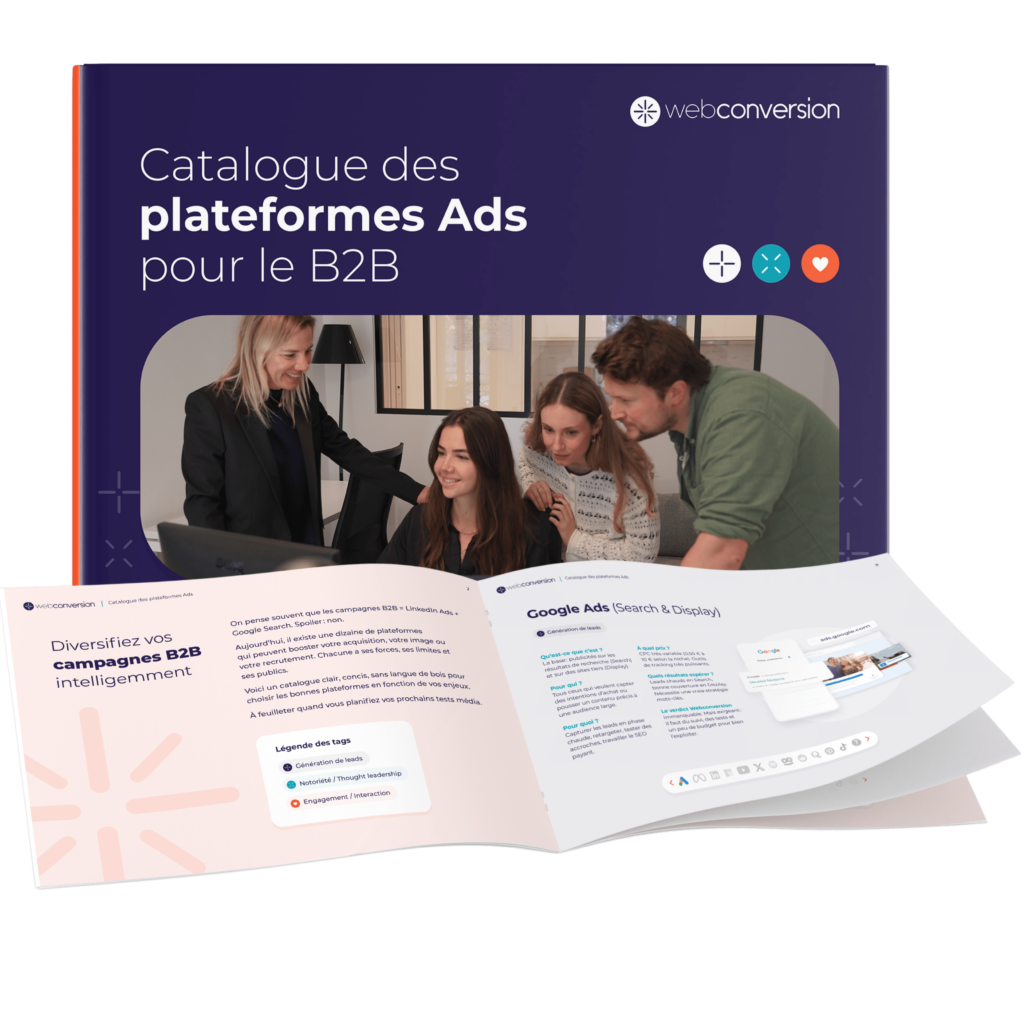 Mockup Catalgue plateforme ads